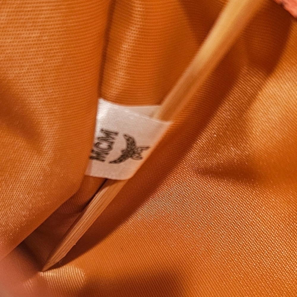 MCM Visetos Monogram Envelope Clutch - Picture 3 of 4